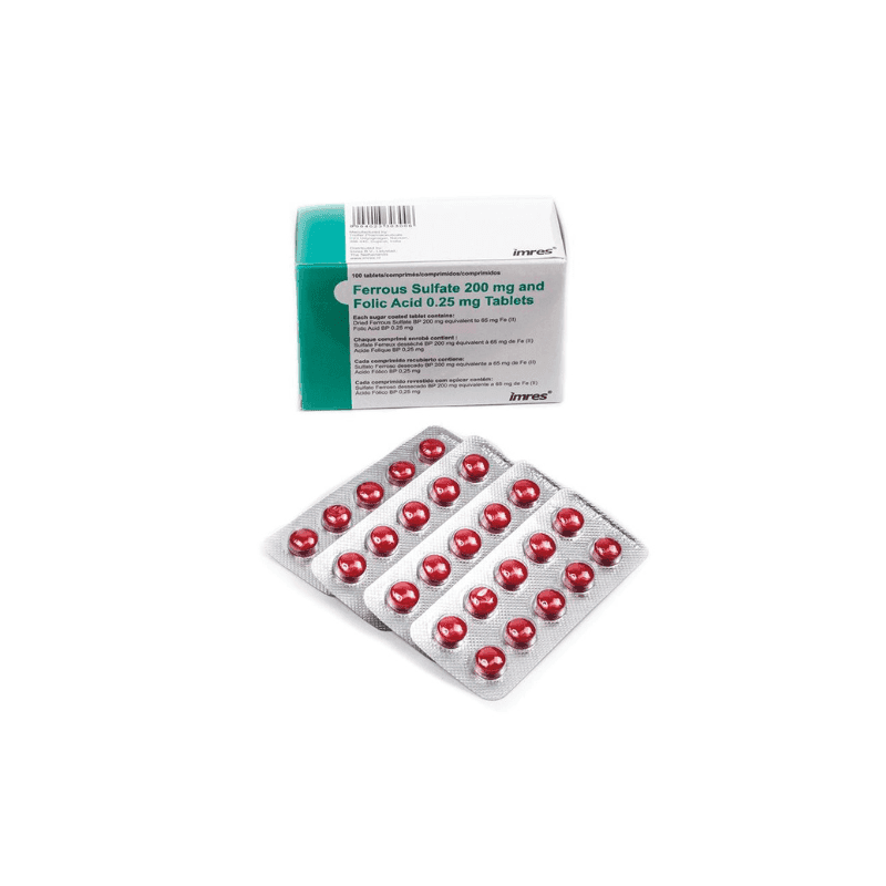 FER SULFATE 200 + AC FOLIQUE 0,4
