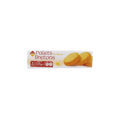 Biscuits Palets Bretons Pur Beurre - LP La Montagne ( pack de 2 )