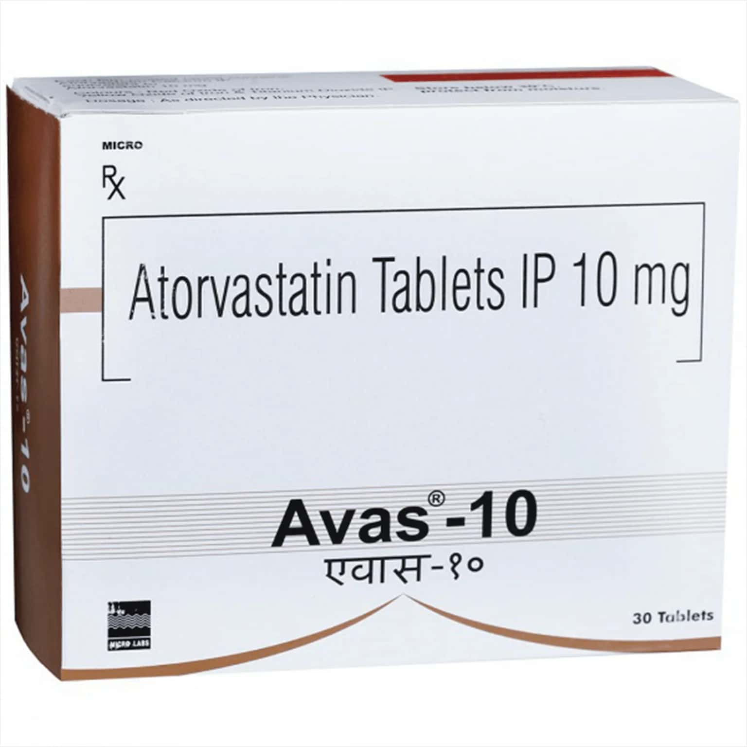 AVAS (Atorvastatine) 10 mg
