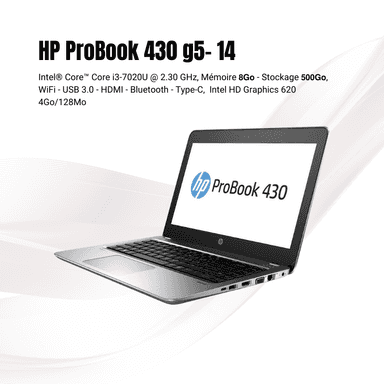 Ordinateur HP ProBook 430 G5 - 14 pouces