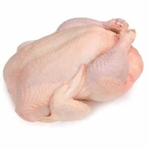 poulet de chair battu