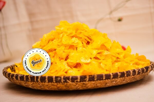 chips banane salé pimenté