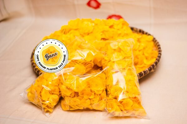 chips banane salé poivré