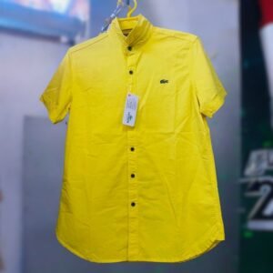 Chemise Lacoste jaune