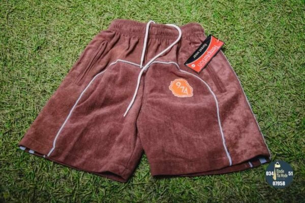 Short sport petit garçon marron