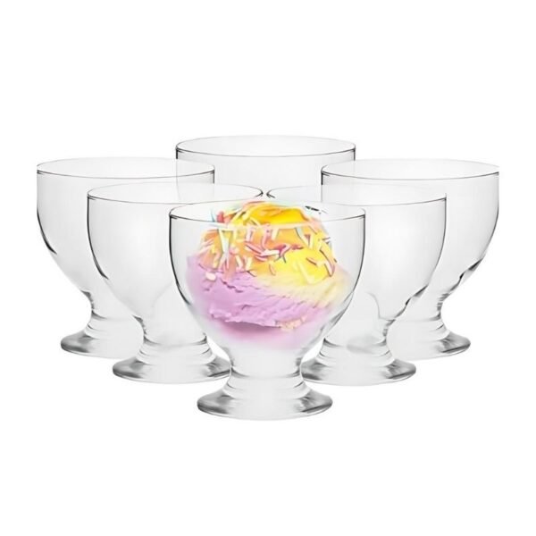 Verre à glace en carton de 6 pièces