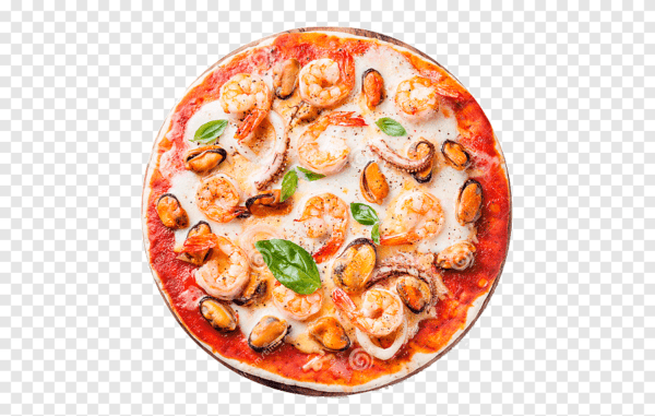 Pizza fruit de mer ou thon