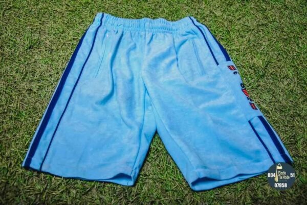 short sport petit garçon bleu