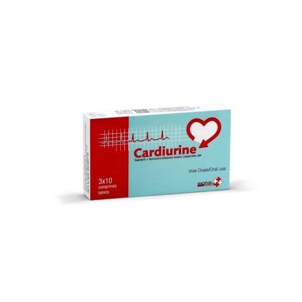 CARDIURINE CP BTE 30