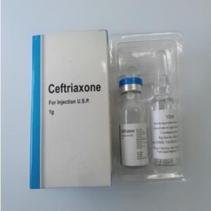 CEFTRIAXONE 1G INJ +EPPI TRIXON