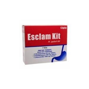 Esclam Kit (Esomeprazole 20 mg + Clarithromycine)