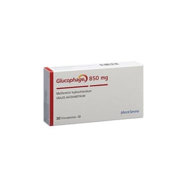 GLUCOPHAGE-850MG-RET-CP-30