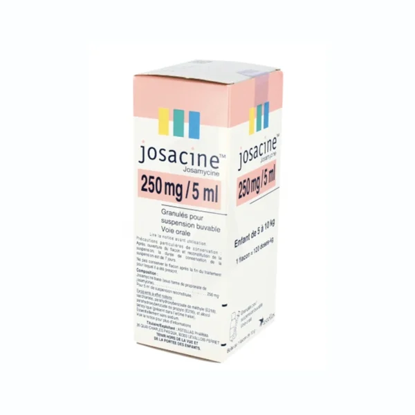 Josacine 250 mg Poudre pour Suspension Buvable (PPS)