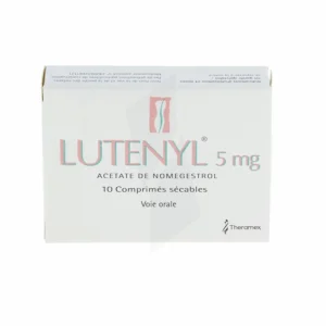 LUTENYL 5 mg comprimés, boîte de 10 comprimés