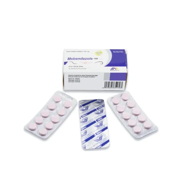 Mebendazole 100 mg CP 10x10 NCPC