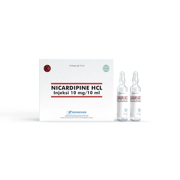 NICARDIPINE 10MG 10 ML INJ 1 AMP DETAILS