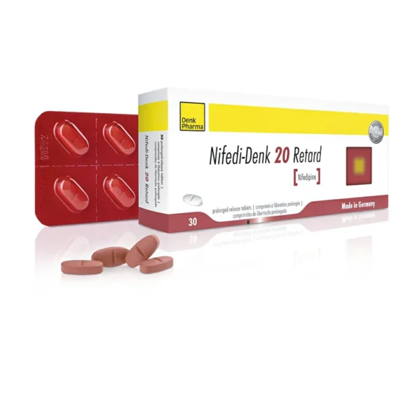 NIFEDI DENK RET 20 MG BTE 30