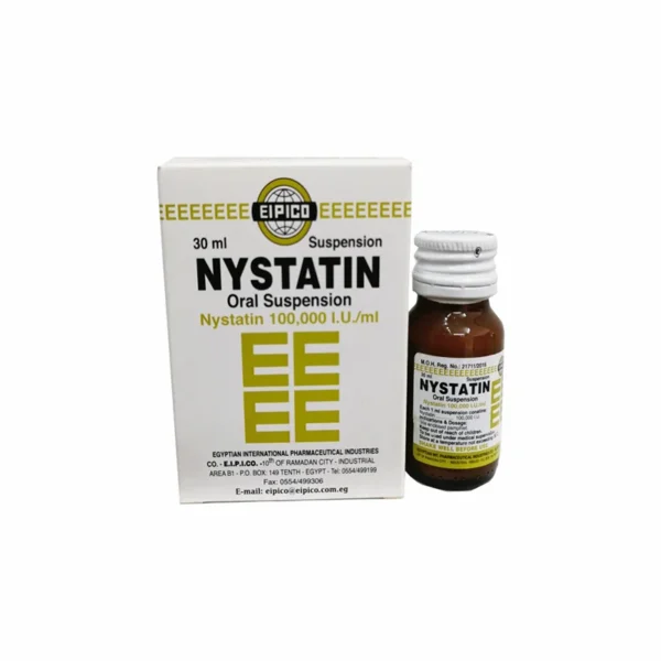 NYSTATINE 100000UI ML SUSP 30ML