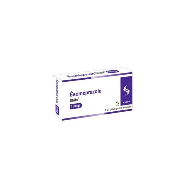 Esoméprazole 40 mg Gélules (2x7 Gélules - Shifa)