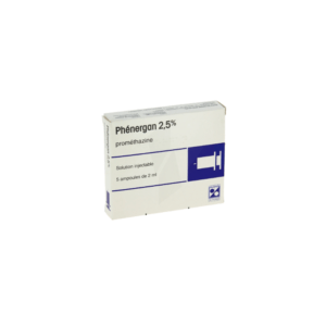 PHENERGAN 2,5% amp 2ml inj /5