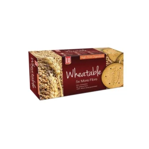 Biscuits wheatable high fibre 129.6g