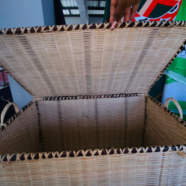 Bac à linge en sisal