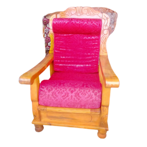 Chaise 4 places sapin rouge