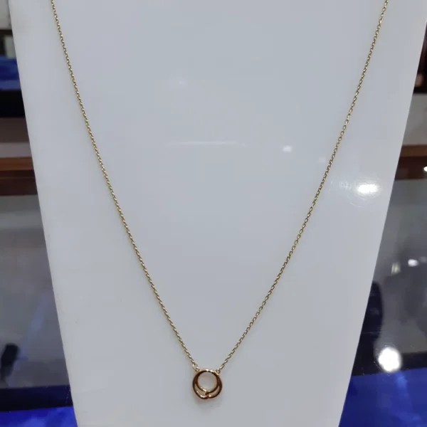 Collier en Or avec Pendentif Univers 1 – Image 3