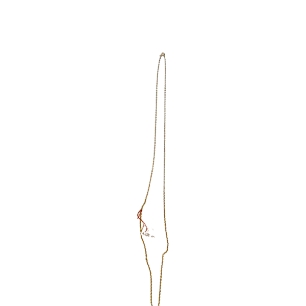 Collier en or maille forca extra long