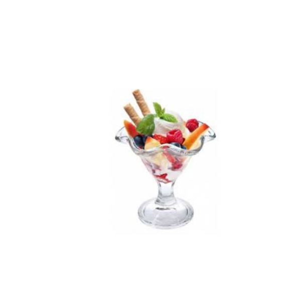 Coupe de fruit et glace