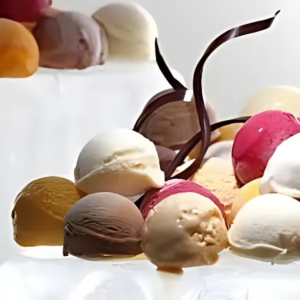 Glace par boule