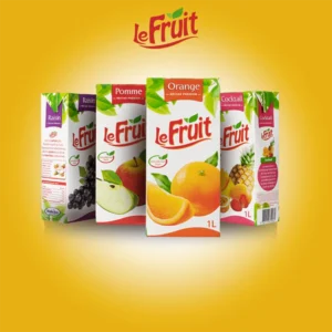 Le Fruit Jus – Lot de 3 Bouteilles de 1 Litre