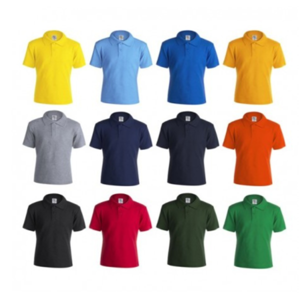 Polo pour enfant semi-coton 180g_m2