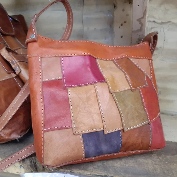 sac en cuir chocolat PM