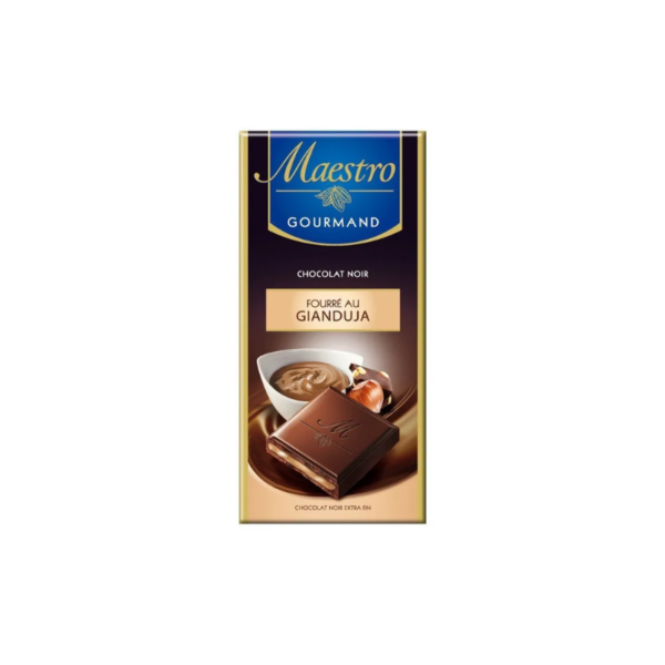 CHOCOLAT MAESTRO NOIR GIANDUJA Pack de 2