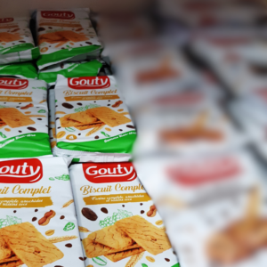 Gouty Biscuits Complet aux Arachides - Lot de 10