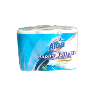 PAPIER HYGIENIQUE ALBA *12