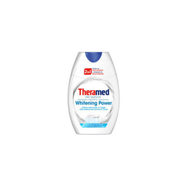 Theramed 2in1 Dentifrice Blanchissant & Rince-Bouche 75ml