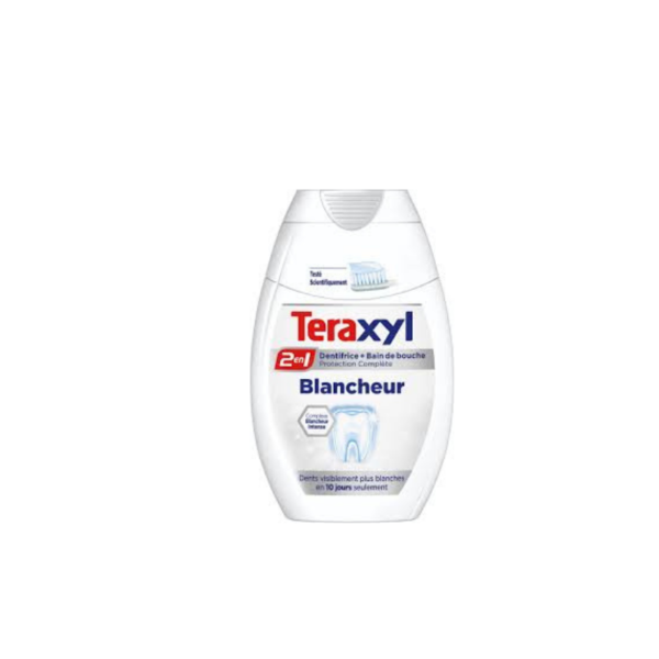 Dentifrice liquide 2 en 1 blancheur TERAXYL, tube 75ml