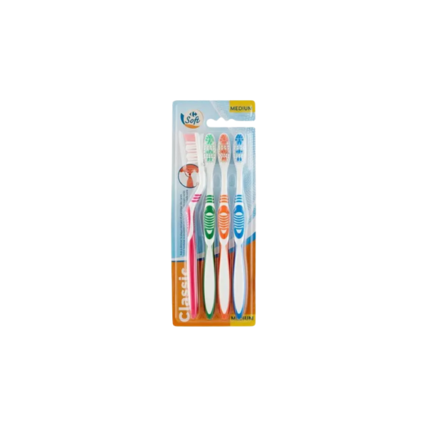 Brosse à dent CLASSIC CO MEDIUM pack de 4