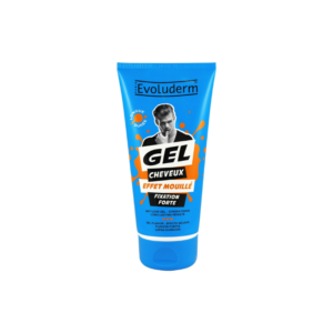 Gel Cheveux effet mouillé Fixation forte - Evoluderm