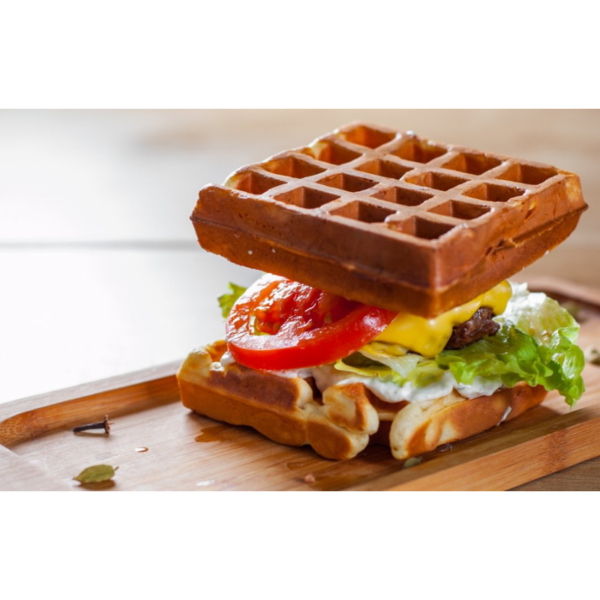 Gaufre burger