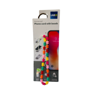 Phone CORD BEADS MULTI-COL