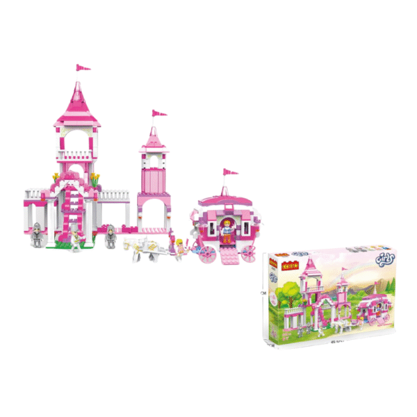 Jouets type LEGO - Princesse 555 pièces