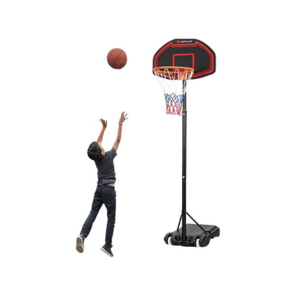 Panier de Basket Enfant – Hauteur Réglable de 1,6 à 2,1 m – Image 2
