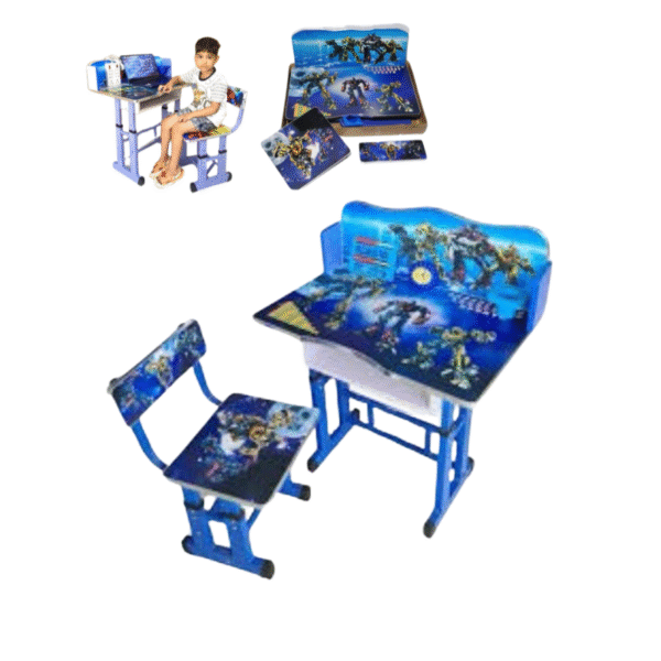 Table écolière Transformers GM - Réglable et Démontable