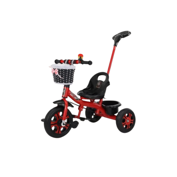 Tricycle évolutif à pousser 2en1 - Poussoir avec ceinture de sécurité