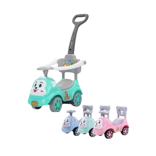 Voiture à pousser 3en1 Disney - Musicale et Lumineuse