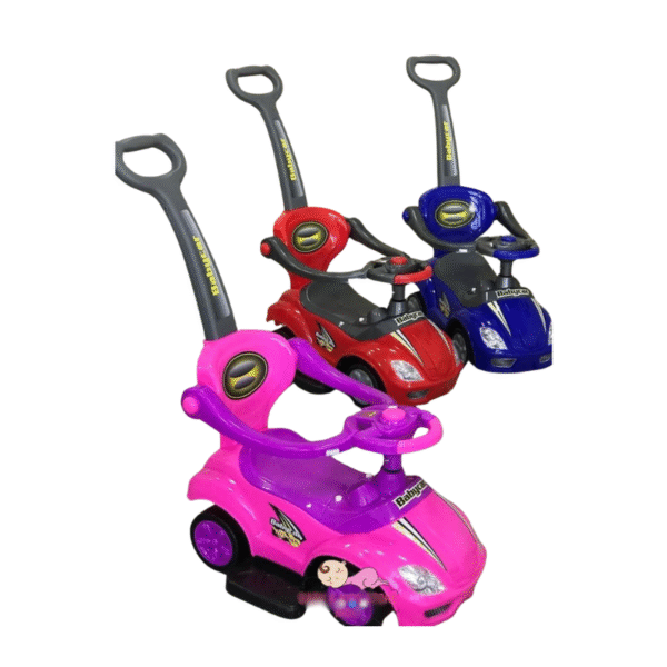 baby car rose , rouge, bleu