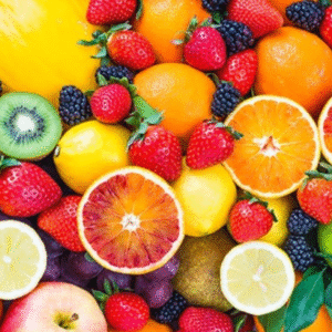 2,5 kg de fruits mûrs